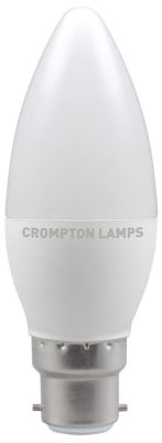 LED Candle Thermal Plastic  5.5W  2700K  BC-B22d