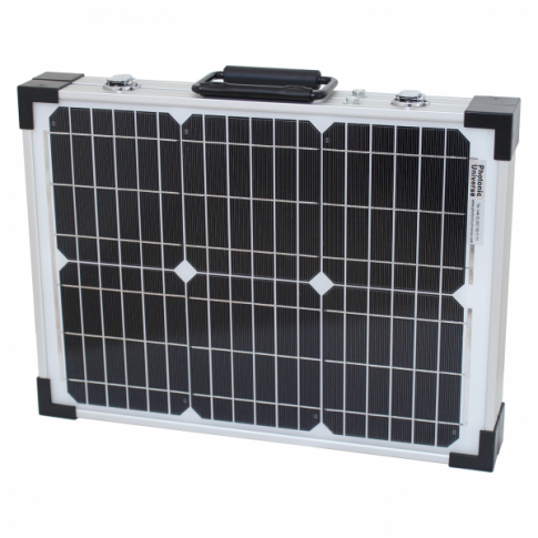 PHOTONIC UNIVERSE 40W 12V FOLDING SOLAR CHARGING KIT