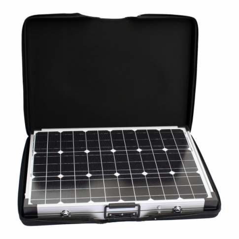 PHOTONIC UNIVERSE 100W 12V FOLDING SOLAR CHARGING KIT