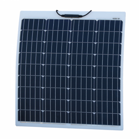 50W REINFORCED ULTRA-NARROW SEMI-FLEXIBLE SOLAR PANEL WITH A DURABLE ETFE COATING