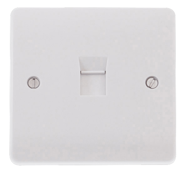 Click Mode Single RJ45 Cat-5e Outlet