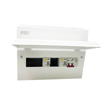 Garo Diamond Metal Clad Consumer Unit 100A Isolator & SPD 14 Way & 2 x 80A RCCB 3+4 Free