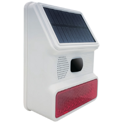 HESTIA Outdoor Solar Siren with Back-Up Battery