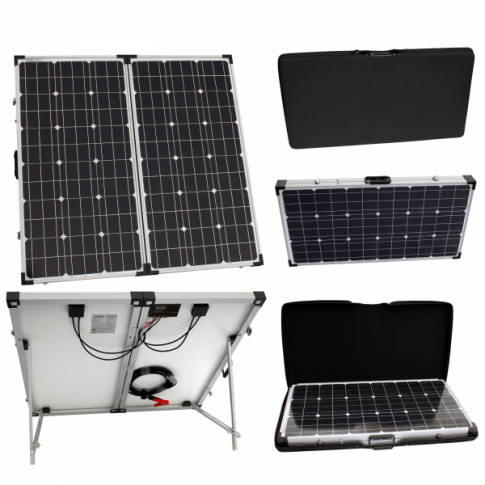 PHOTONIC UNIVERSE 150W 12V FOLDING SOLAR CHARGING KIT