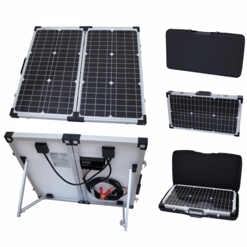 PHOTONIC UNIVERSE 40W 12V FOLDING SOLAR CHARGING KIT