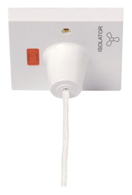 Click Switch Fan Isol 3P 10A White